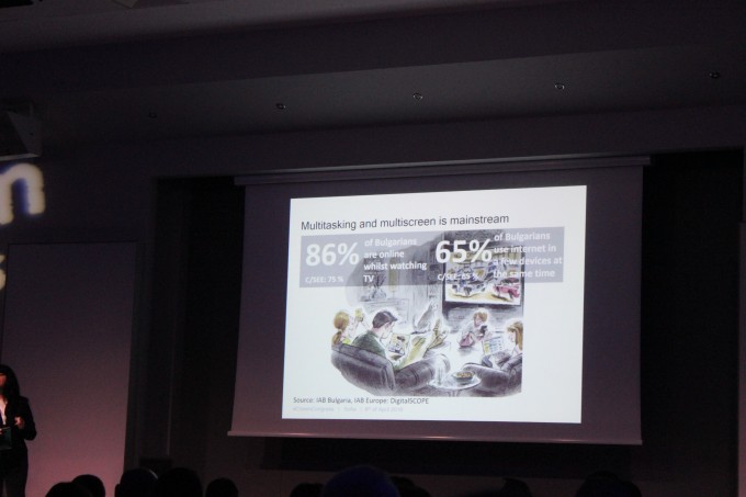 Жанет Найденова - слайд със статистики