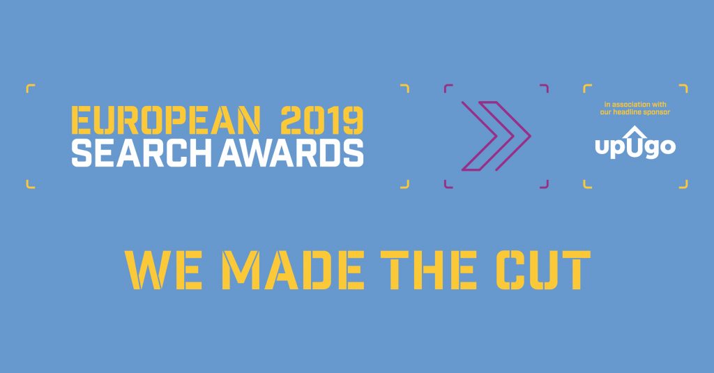 Serpact was nominated at European Search Awards 2019