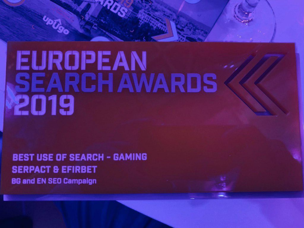 European Search Awards 2019