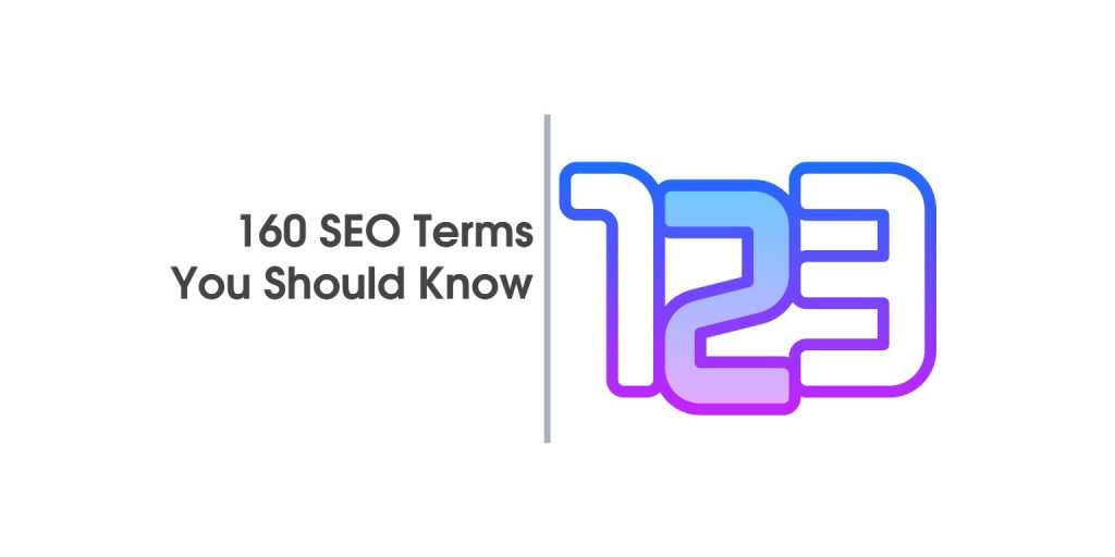 160 SEO Terms You Should Know