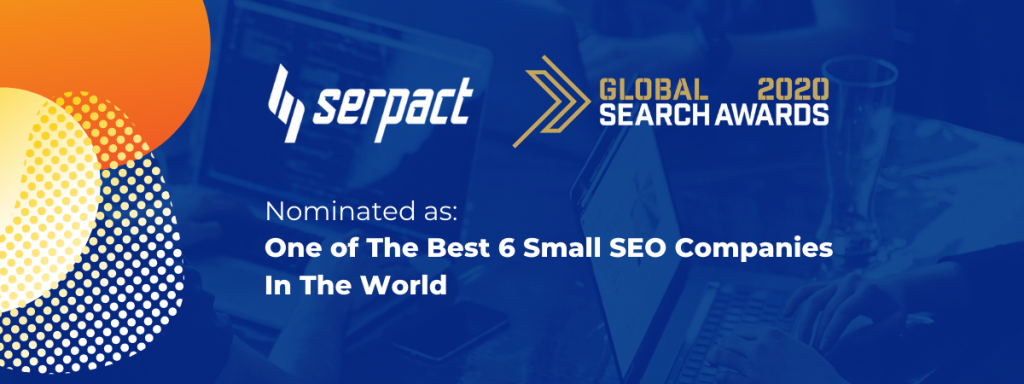 Serpact is among the 6 best small SEO agencies in the world!