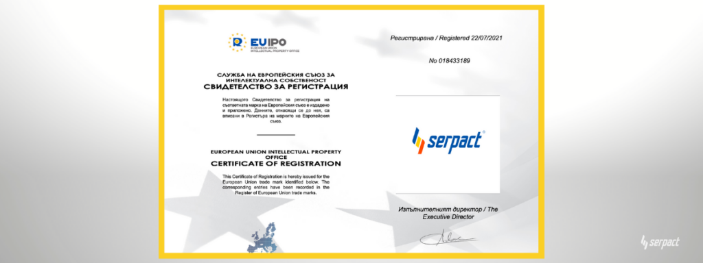 Serpact officially became an European Trademark