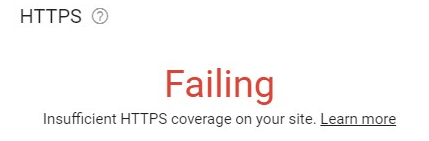 https failing