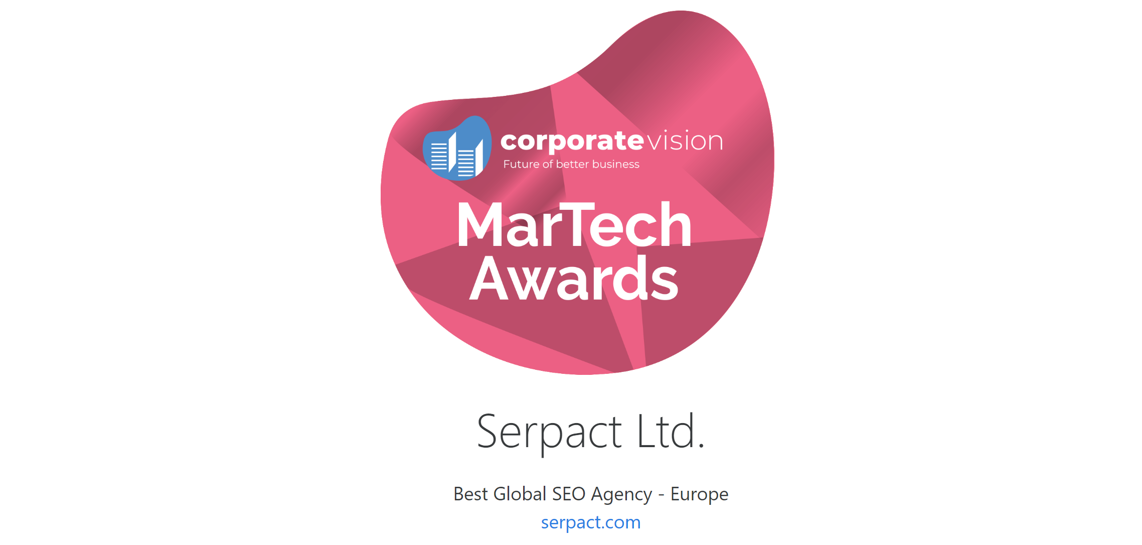 награда за Серпакт от MarTech