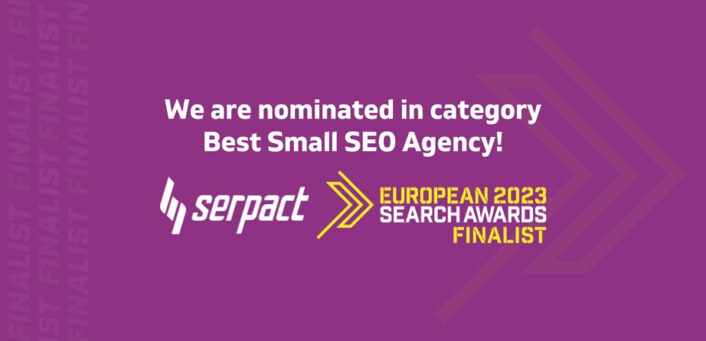 Serpact is among the 11 best SEO agencies in Europe!