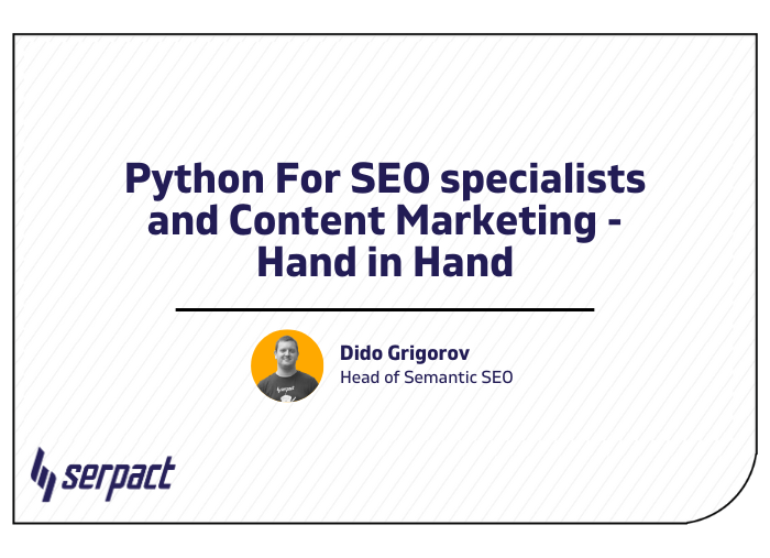 en name python for seo specialists and content marketing hand in hand